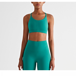 Kolmion takaosa kerää joustava urheilurintaliivit