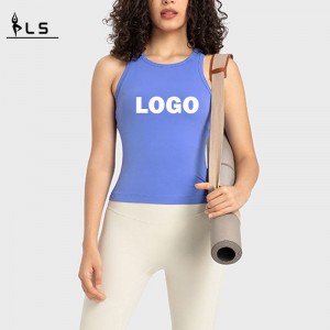 SC10242 Kompression rajatut joogan tankkitopit tyynyjen harjoitusten kuntosalin jooga rintaliivit säiliön rajatut cami -topit pehmustetut